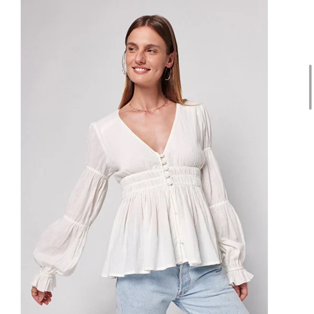 Faherty - Colette Top - Lightly Worn